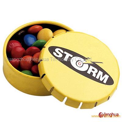 click clack tin box