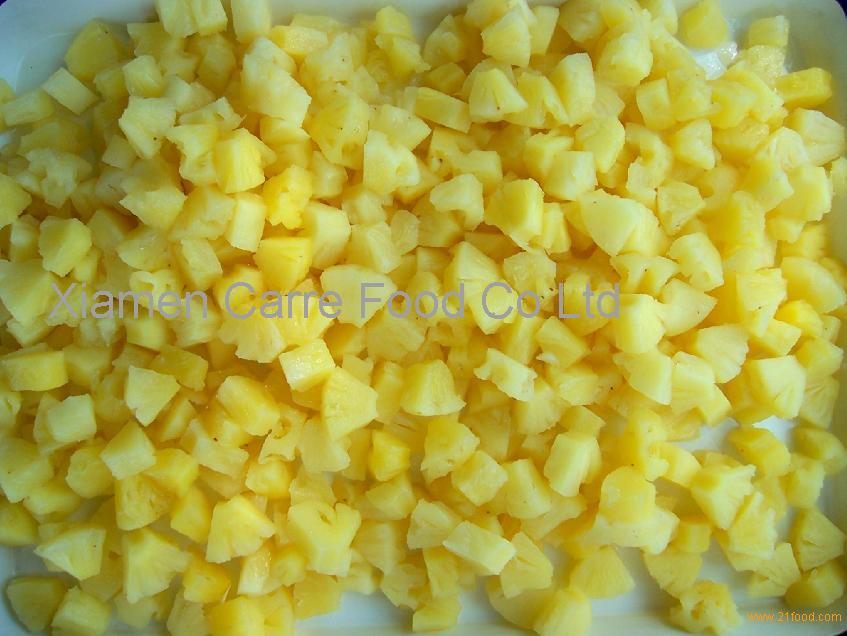 Canned pineapple tidbits FDA,HACCP 3000g