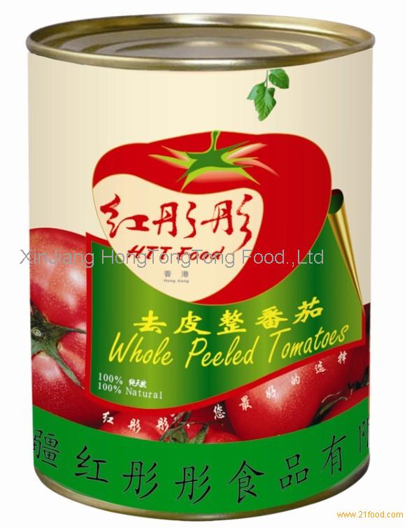 Canned Peeled Tomatochina Hongtongtong Price Supplier 21food 5620