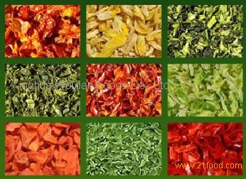 dehydrated vegetables