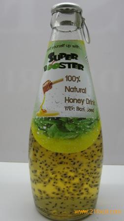 Honey Drink with Basil seed Thailand Mr.POLAMAI price supplier