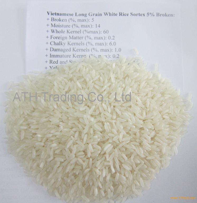 Vietnamese Long Grian White Rice