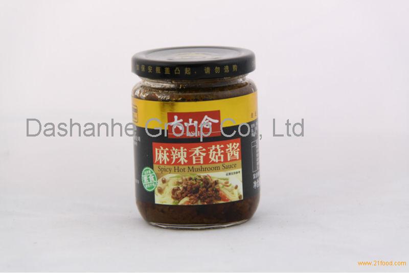 Spicy-hot mushroom sauce with low price