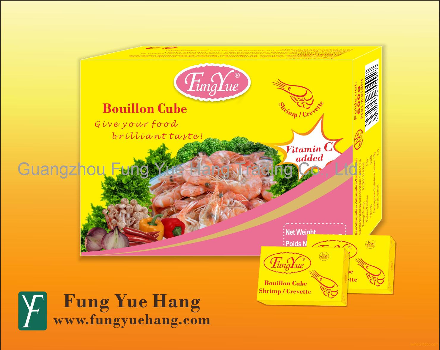 10g Halal Shrimp Bouillon Cube Brands Seasoning China Fung Yue Price