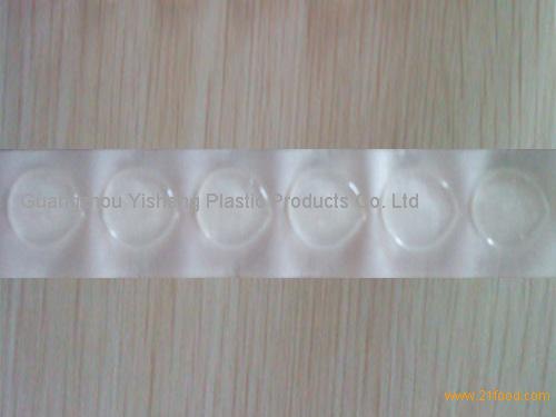 removable transparent glue dot