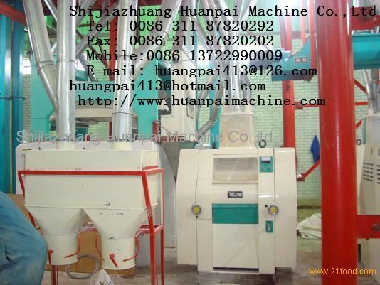 large scale grain milling factory