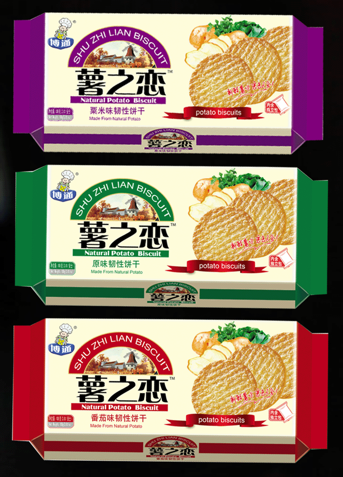 Botong Potato Crackers 108g