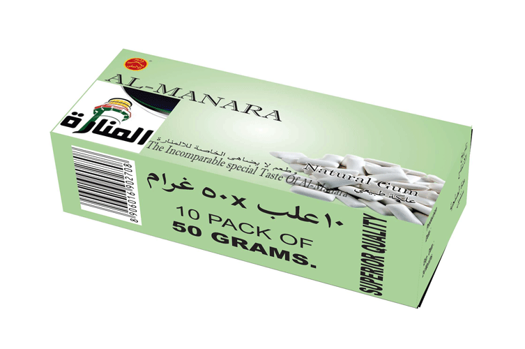 AL MANARA NATURE GUM FLAVORED SHISHA TOBACCOO