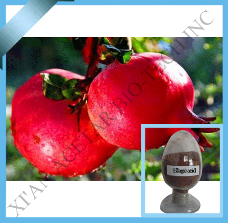 Natural Pomegranate Hull Extract with ellagic acid active,antioxidant food additive
