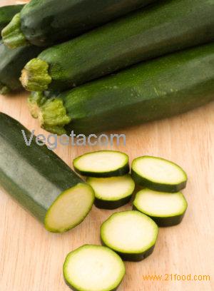 Fresh and Frozen Courgettes