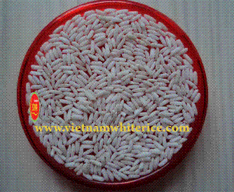 Glutinous white grain rice 5% broken