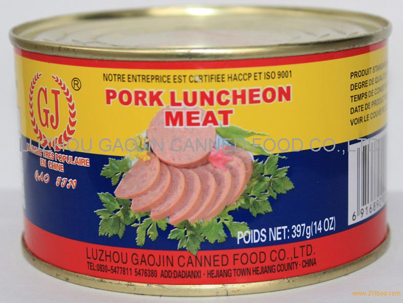 pork luncheon meat