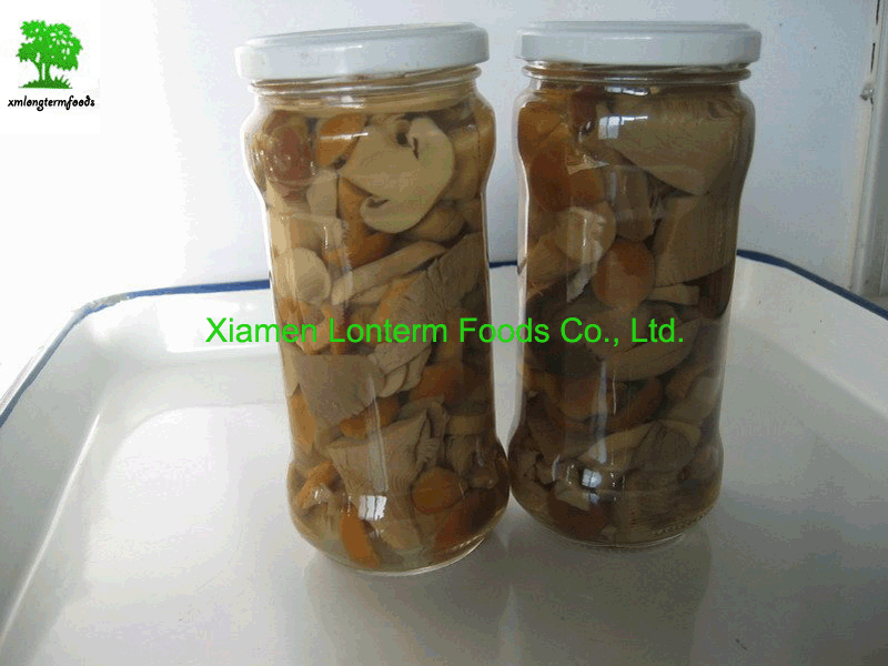 Canned Canned (Assorted)mixed mushroom in in brine, vinegar, water