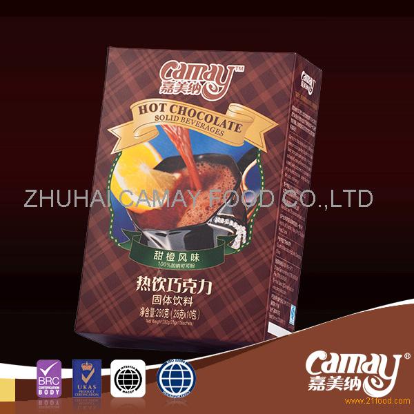 Orange flavored Chocolate mix from China Selling Leads -21food.com