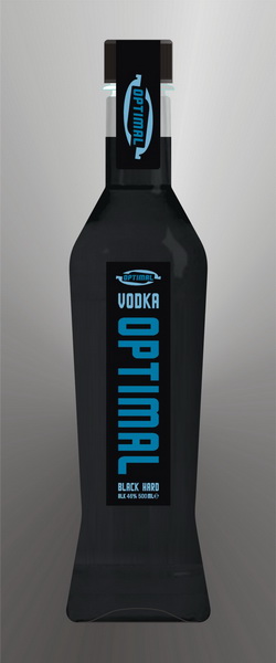Optimal Vodka BLACK HARD