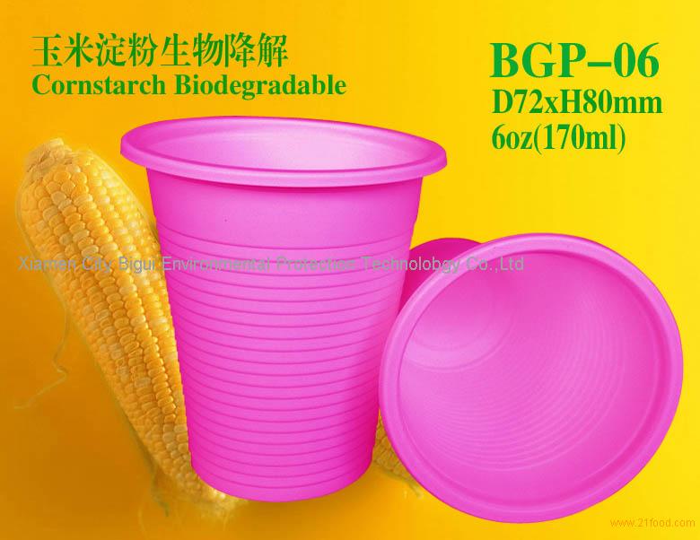 dispostable corn starch bioplastic 6oz cup from China Selling Leads ...