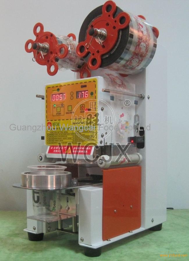 98MM automatic cup sealing machine cup sealer