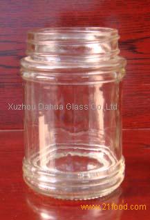250ml round glass jar