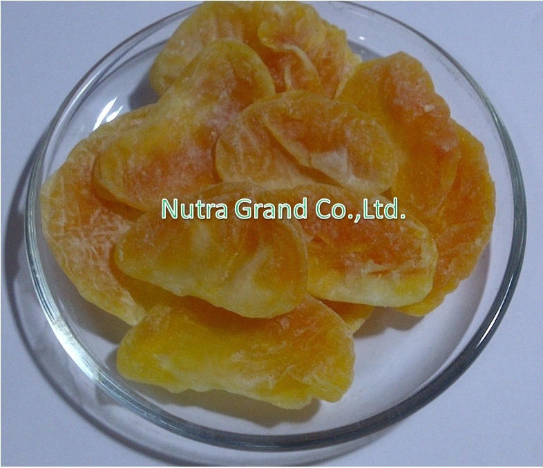 Dried orange segments