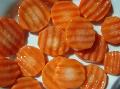 frozen carrot slices