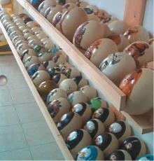 decorated  ostrich   eggs 