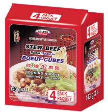 Cooking Noodle(stew beef flavour) five in one