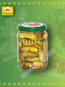 Pickled cucumber 1-4 in Jar 380ml