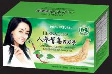 Ginseng and Fleeceflower Root Nourishing Hair Darkly Tea