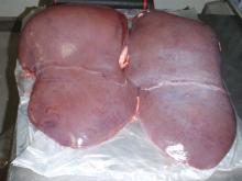 Frozen Beef Livers