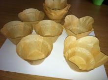 Crown baking cup