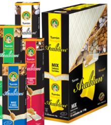 Turrón Arabian barra 110g (unit) - mix -