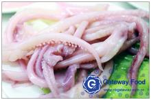 Frozen  squid  tentacle