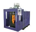 Plastic blow moulding machine