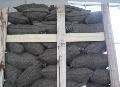 Chinese chestnut in sack on pallet