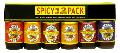 A. TWELVE PACK .75oz HOT SAUCE