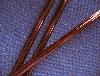 red quartz glass tube