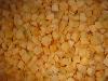 Frozen apricot dices