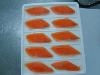 salmon  sushi   slices 