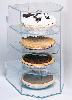 Acrylic pastry cabinet
