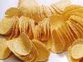 Potato flakes for potato chips