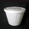 Biodegradable cornstarch bowl