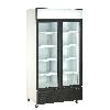 800L double hinged door display cooler