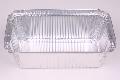 aluminum  foil  airline lunch  box 