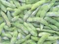 Frozen green soybeans