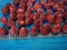 Frozen strawberries