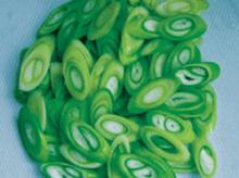 IQF beveling scallion piece