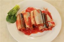 Canned Saury in Tomato Sause