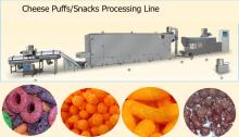 Corn puffs machine
