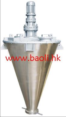 Double Auger-shaped mixer