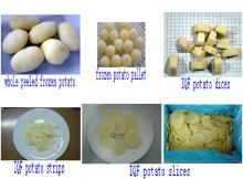 frozen potato